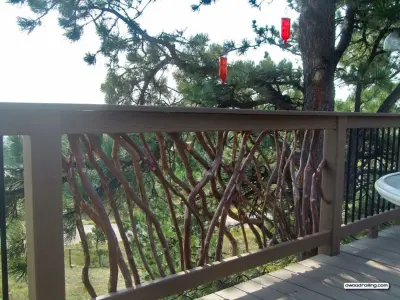 Mountain Laurel Handrail - Carpentry & Woodworking in Franklin, NC