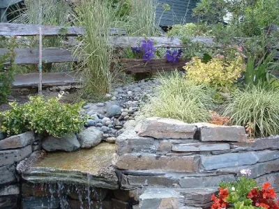 Landscapes with Water Features — Landscape Construction project by Borealis Landscape & Design DBA Skipley Farm