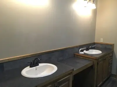 Restroom Showcase — Home Renovation & Remodeling Services project by Cook Homebuilders