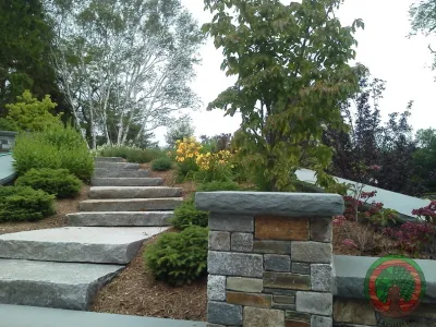 Botanical Creations - Retaining Wall Construction in West Kingston, RI
