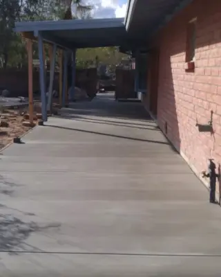 Concrete placement — Home Renovation & Remodeling Services project by Elevate Builder Trend LLC
