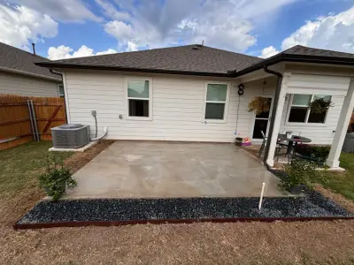 cement terrace — Home Renovation & Remodeling Services project by ATX Outdoor Construction LLC