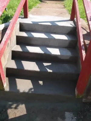 concrete stair restoration — Home Renovation & Remodeling Services project by Higgs Homes