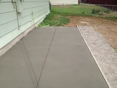 Cement path by Big Horn Construction, LTD