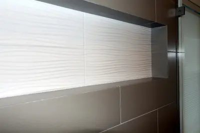 Modern Bathroom Extension — Home Renovation & Remodeling Services project by Nunley Custom Homes
