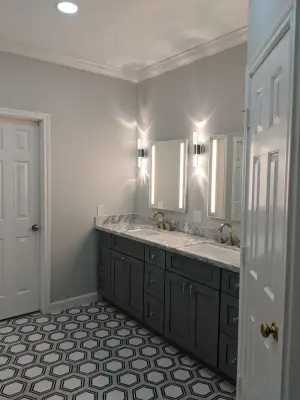 Modern Bathroom Renovation by Century Builders