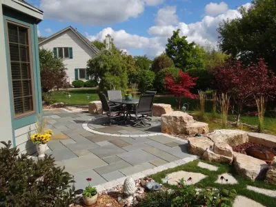 Private New Berlin, WI Residence — Landscape Construction project by Breckenridge Design, Construction & Maintenance in New Berlin