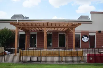 Essential Community Center Red Cedar Pergola — Home Renovation & Remodeling Services project by TruCraft Construction Services