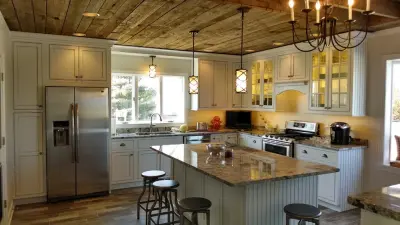 rustic kitchen — Home Renovation & Remodeling Services project by O'Connor Builders Inc