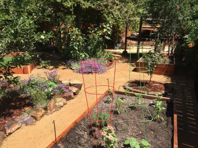 Bocce court installation and garden enhancement — Landscape Construction project by Brio Landscaping