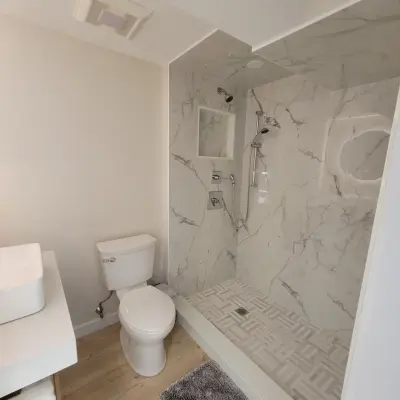 Developing a completed basement unit — Home Renovation & Remodeling Services project by Home Sweet Home Construction LLC