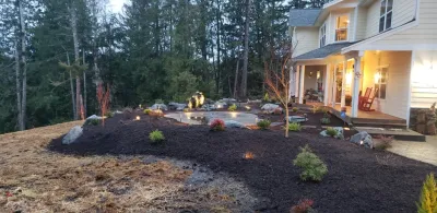 Seabeck Landscape Install by Brookside Landscape And Design