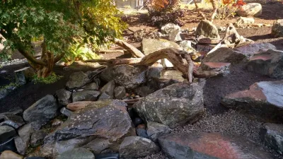 Natural Landscape Design with Water Feature Seabeck WA by Brookside Landscape And Design