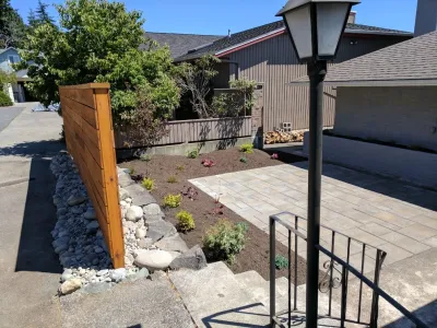 Mannette Courtyard by Brookside Landscape And Design