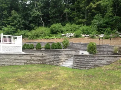 Folly Hill — Landscape Construction project by Brookwood Landscape And Stonework Inc. in Danvers