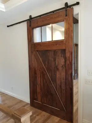 Personalized Barn Doors — Home Renovation & Remodeling Services project by Legacy Stairs INC