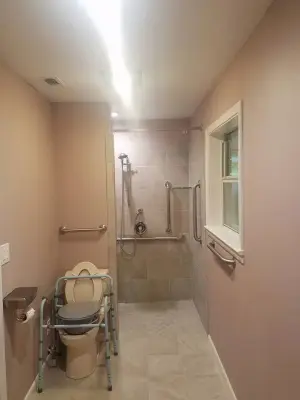 Tailored Bathroom Renovation — Home Renovation & Remodeling Services project by United Republic Construction