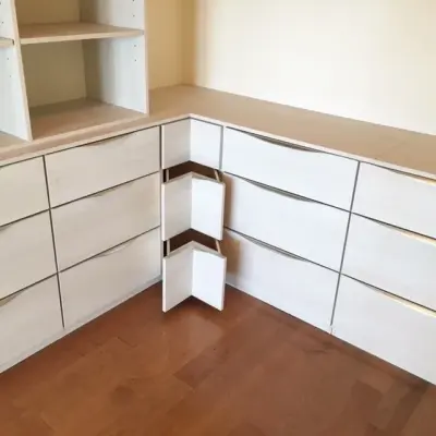 Tailored Wardrobe — Home Renovation & Remodeling Services project by RK Design And Build