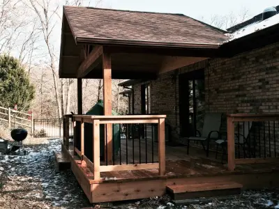 Personalized Canopy Deck — Home Renovation & Remodeling Services project by Mister Fix-it LLC