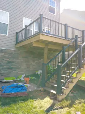 Bespoke Deck Design and Construction — Home Renovation & Remodeling Services project by C A Geiser Construction PA#161282