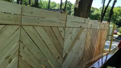 Tailored Privacy Fence Design — Home Renovation & Remodeling Services project by JDA Contractors