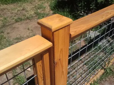 Westside Personalized Timber Fence — Home Renovation & Remodeling Services project by Ron Brown - The Finisher