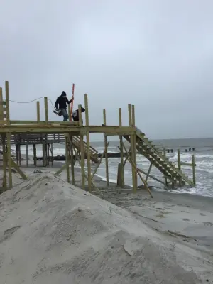 Beach Access Pathway — Home Renovation & Remodeling Services project by Tideline Homes