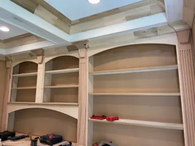 Personalized Home Workspace — Home Renovation & Remodeling Services project by BradWay Construction And Restoration, LLC