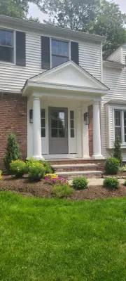 Main Entrance and Porch — Home Renovation & Remodeling Services project by Lancor Construction Group, Inc.