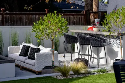 COMPREHENSIVE BACKYARD RENOVATION — Home Renovation & Remodeling Services project by Royal Family Construction, Inc.