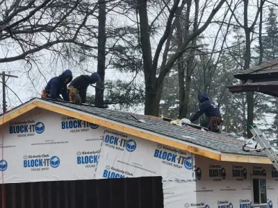 Garage Construction — Home Renovation & Remodeling Services project by Michigan Construction Services