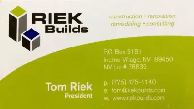Gardnerville, Nevada — Home Renovation & Remodeling Services project by RIEK Builds, Inc.