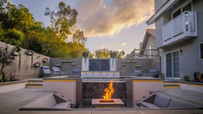 Calimingo Pools - Retaining Wall Construction in Huntington Beach, CA