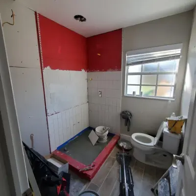 Genesah Restroom Renovation — Home Renovation & Remodeling Services project by Premiere Builders & Remodeling