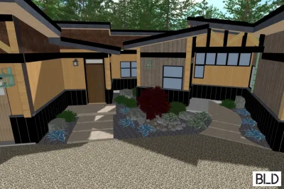 McCall Mountain Modern Landscape Design — Landscape Design project by Boise Landscape Design