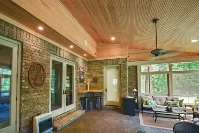 Glenda Road Back Porch in Germantown — Home Renovation & Remodeling Services project by R & E Remodeling
