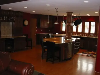 Spacious room expansion and seven additional rooms totaling over 3500 square feet — Home Renovation & Remodeling Services project by Carbon Construction Company