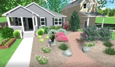 Boise North End Xeriscape Design — Landscape Design project by Boise Landscape Design in Boise