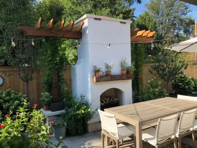Observatory Park Mediterranean Makeover by C&H Landscaping