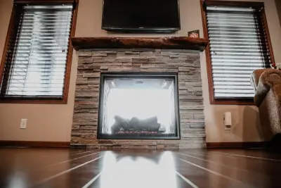 Dual-Faced Fireplace for Grand Terrace — Home Renovation & Remodeling Services project by Paul Davis Restoration-Lincoln