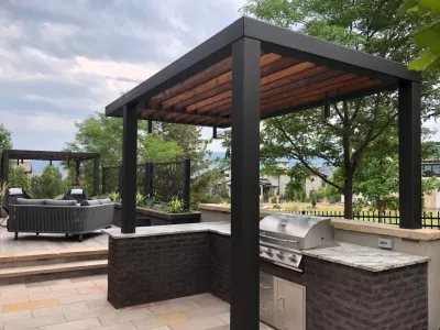 Modern Oasis by C&H Landscaping
