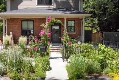 Creative Lakewood Side Yard — Landscape Construction project by C&H Landscaping in Denver