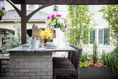 Contemporary Solterra Sanctuary — Landscape Construction project by C&H Landscaping in Lakewood