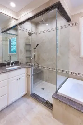 Granite Bathroom Transformation — Home Renovation & Remodeling Services project by Frank's Home Maintenance And General Contracting