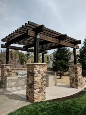 Granite Bay Barbecue Zone — Home Renovation & Remodeling Services project by Graeson Xander Design Build
