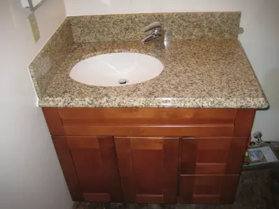 Stone Surface Countertops — Home Renovation & Remodeling Services project by America's Dream HomeWorks