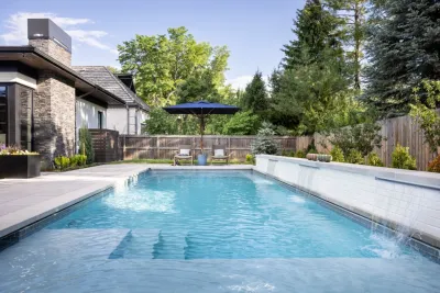 Hilltop Pool Haven — Landscape Construction project by C&H Landscaping in Denver