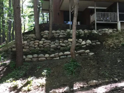 Retaining Walls — Landscape Construction project by Canopy Landscapes