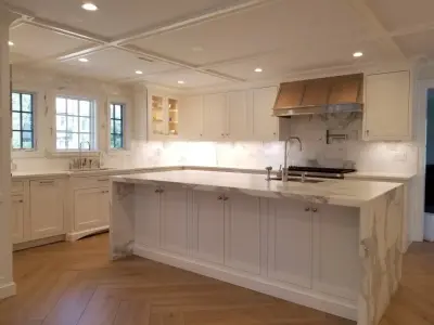 Modern Kitchen in Great Neck — Home Renovation & Remodeling Services project by Galante Building & Renovations, Inc.