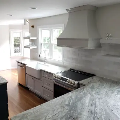Greenridge Road Kitchen by Maison Construction And Renovations